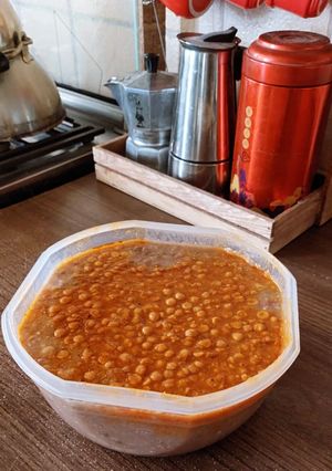 عکسی از دستور شله مشهدی