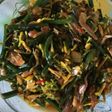 Tumis Pakis Bunga Pepaya