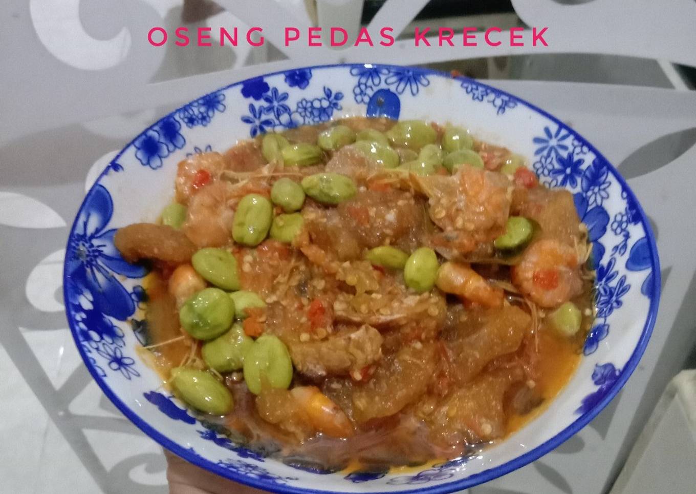 Oseng pedas krecek