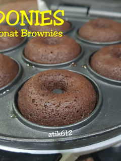 Foto resep DONIES (Donat Brownies)
