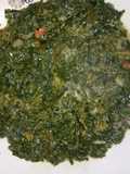 Traditional vegetables (Osuga and Spinach)