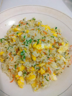 Foto resep Nasi goreng bayam
