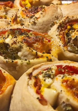 Una foto de Pizza rollo