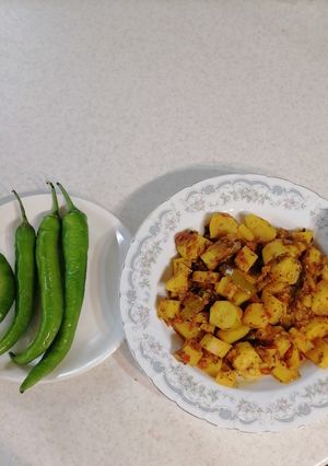 عکسی از دستور خوراک کدو بدون گوشت 🍲