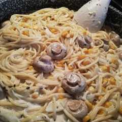 🍝 معكرونة بالفطر 🍄-レシピのメイン写真