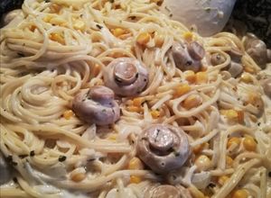 صورة لوصفة 🍝 معكرونة بالفطر 🍄