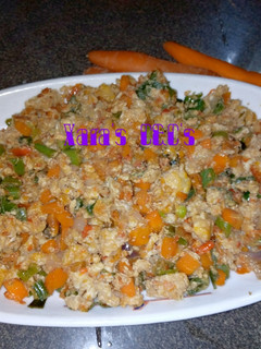 A picture of Egg Veggie Sauce.