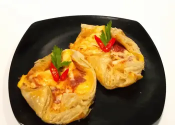 Resep Terbaru Smoked Beef Puff Pockets 🥩🧀 Enak dan Sehat