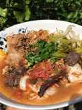 Khanom Jeen Nam Ngiao (Chiang Mai Style)