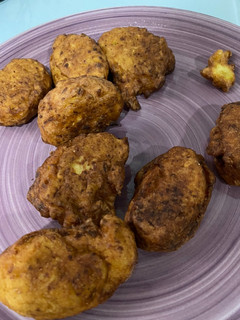 Una foto de Buñuelos de Calabacín veganos en MCC