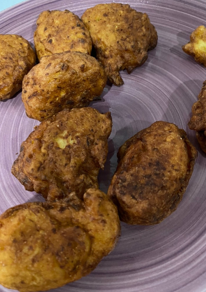 Una foto de Buñuelos de Calabacín veganos en MCC