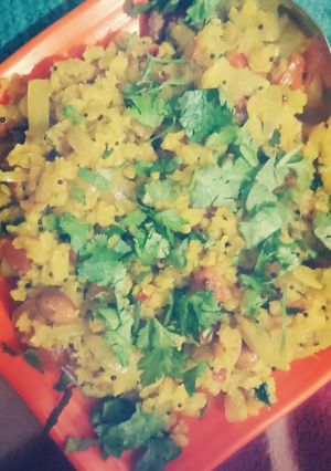 A picture of Yummy poha.