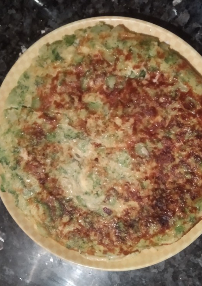 Una foto de Tortilla de brócoli