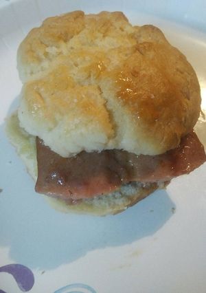 A picture of Smoked Sausage Biscuits.