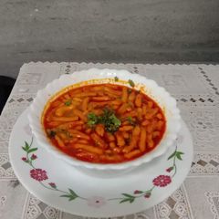A picture of #CR Zanzanit sev ki curry.