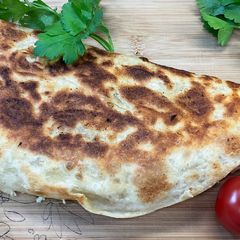 A picture of Recipe for Mashed Potatoes with Pita Bread.