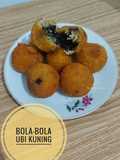 Bola-bola Ubi Kuning Isi Coklat