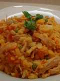 Arroz con pollo versión colombia