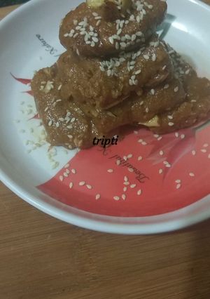 A picture of Til magad barfi.