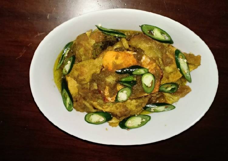 Langkah Mudah untuk Membuat Telur goreng balado ijo Anti Gagal