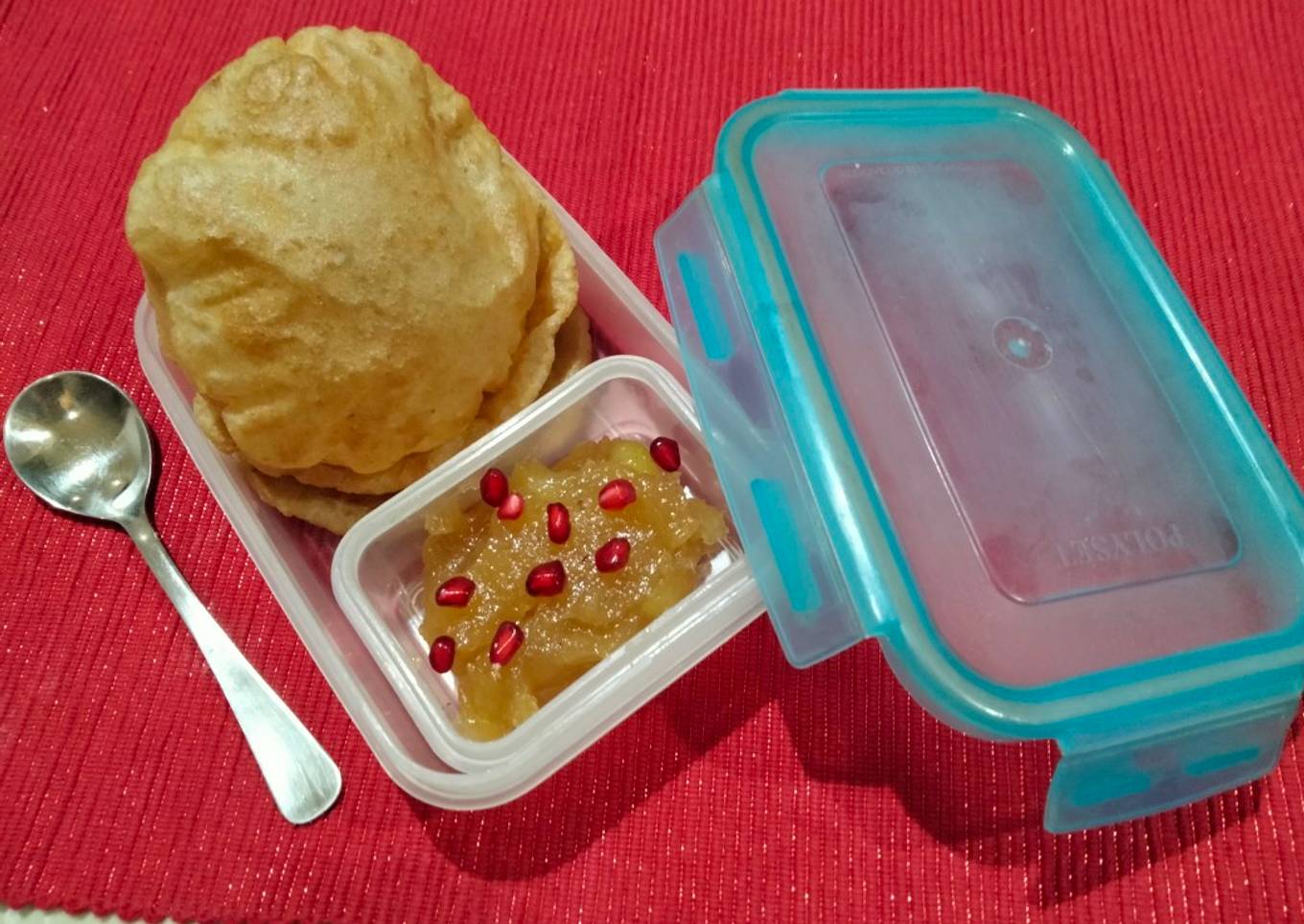 Masala Cheese Puri & Amla/gooseberry Jam