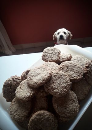 Una foto de Galletas de Avena sabor a naranja