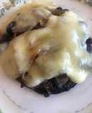 Portobellos con frijoles