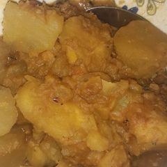 A picture of Potato porridge.