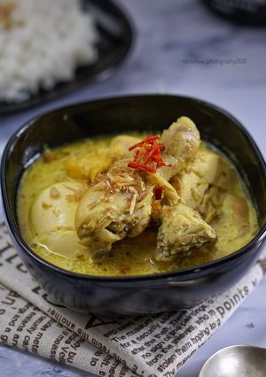 Foto resep Opor Ayam dan telur