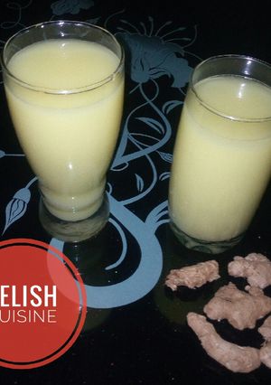A picture of Ginger drink!.