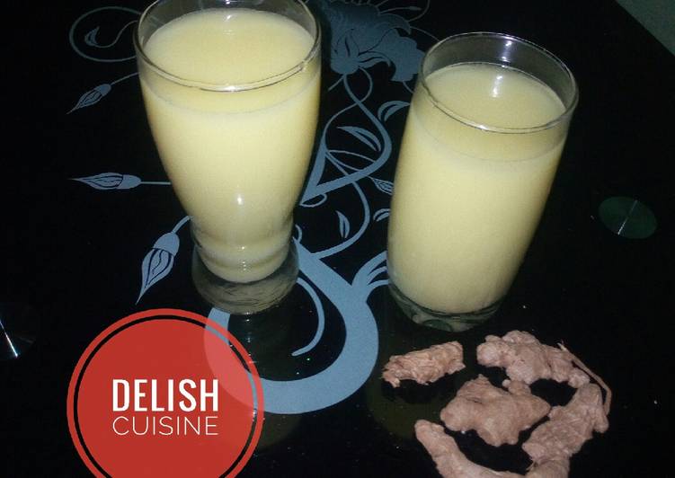 Simple Way to Make Any-night-of-the-week Ginger drink!