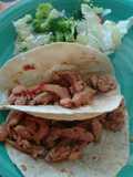 Fajitas de pollo.ॐ