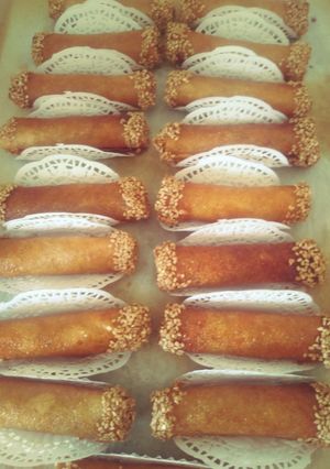 Une photo de Cigares aux amandes