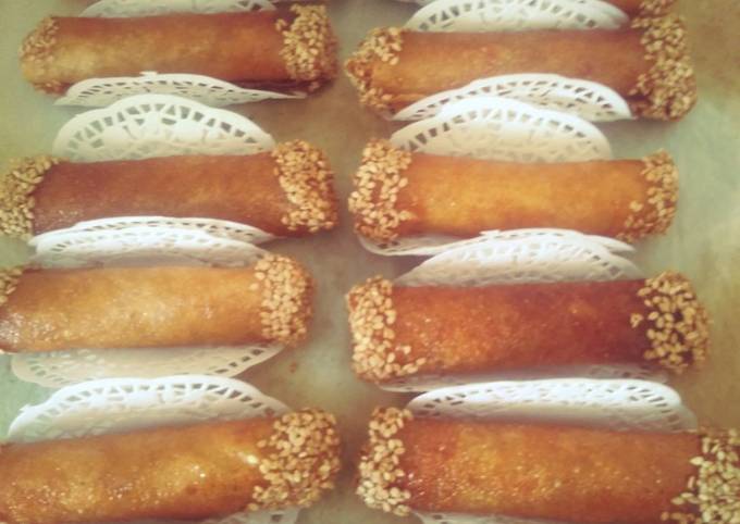 Cigares Aux Amandes De Mb Cuisine Et Patisserie Cookpad