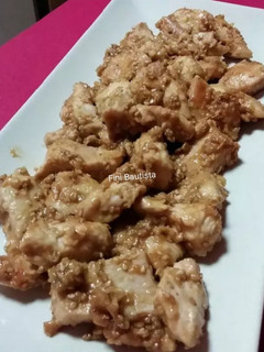 Una foto de Pollo al estilo chino