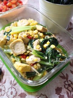 Foto resep Tumis sosin-tahu-jagung