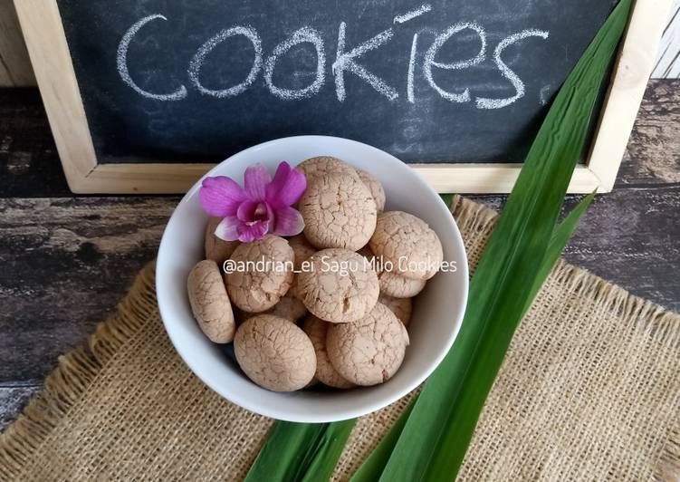 Resep Sagu Milo Cookies #day30 yang Enak