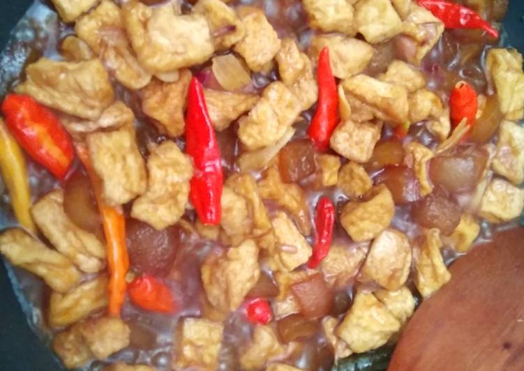5.Tumis Tahu & Cecek (Kikil)
