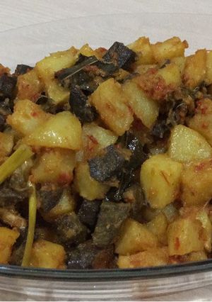 Foto resep Sambel goreng kentang ati