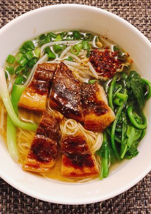 Hình của món Mì Trứng&Thịt Ba Rọi Ram Nước Tương.