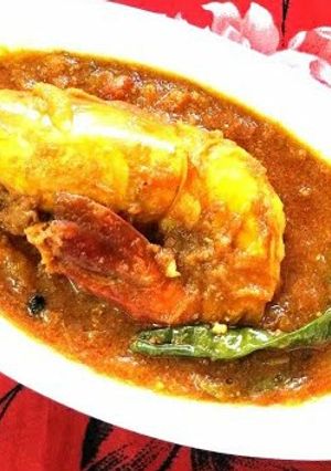 গলদা চিংড়ির রসা রেসিপির প্রধান ছবি