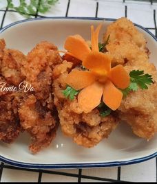 thịt nạc dăm chiên