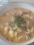 Ajiaco de Asado de Vacuno