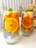 Es Teh Leci Lemon Mint