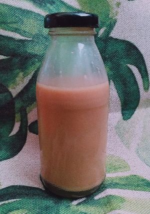 Hình của món Sữa yến mạch cà phê.