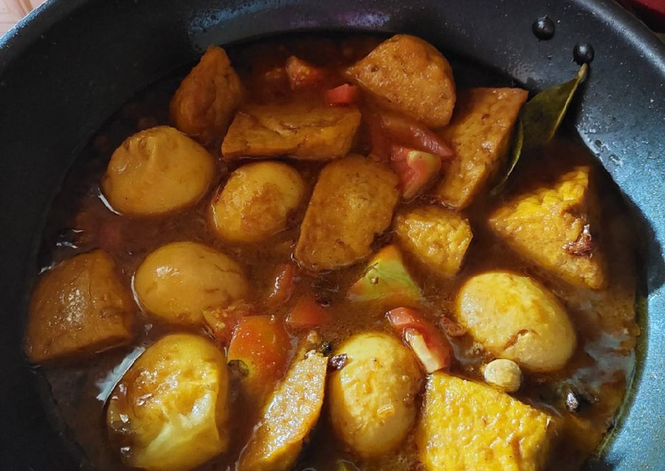 Semur telur tahu