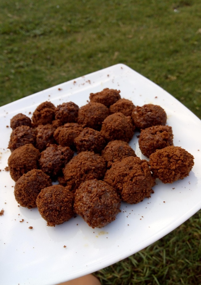 Una foto de Trufas de chocolate rapidísimas y muy ricas