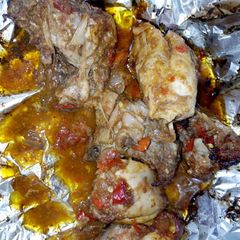 A picture of Baked chicken.