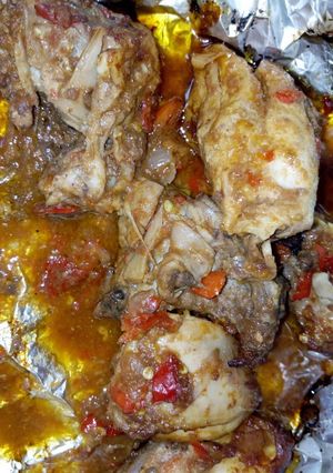 A picture of Baked chicken.