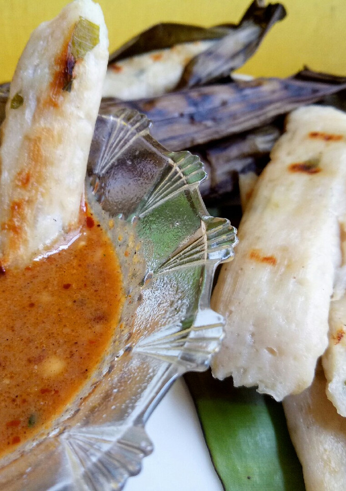 Foto resep Otak otak ikan tenggiri bakar bungkus daun